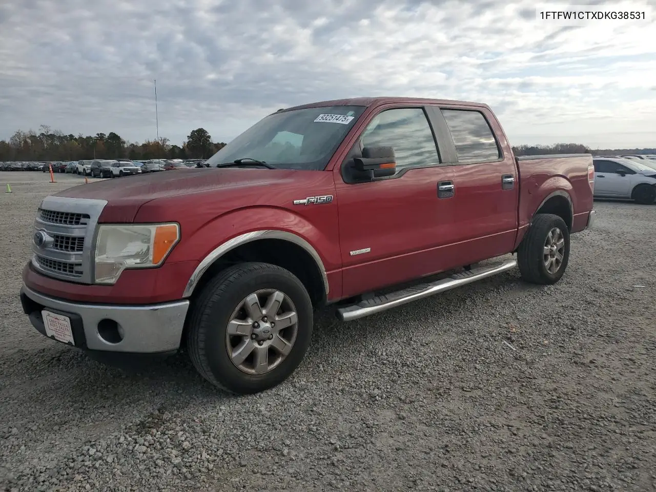 1FTFW1CTXDKG38531 2013 Ford F150 Supercrew