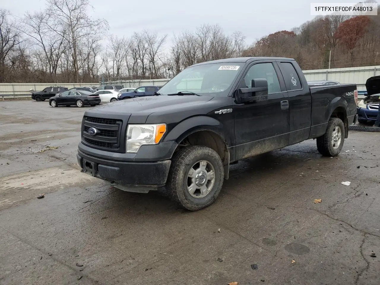 1FTFX1EF0DFA48013 2013 Ford F150 Super Cab