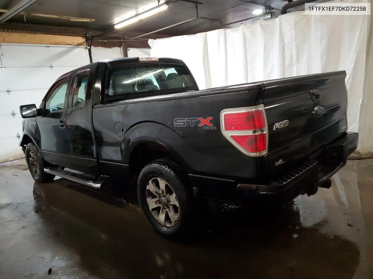 1FTFX1EF7DKD72258 2013 Ford F150 Super Cab