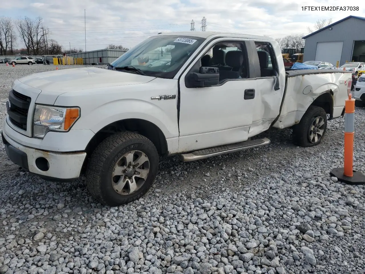 1FTEX1EM2DFA37038 2013 Ford F150 Super Cab
