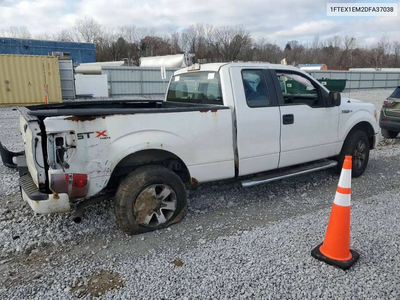 1FTEX1EM2DFA37038 2013 Ford F150 Super Cab