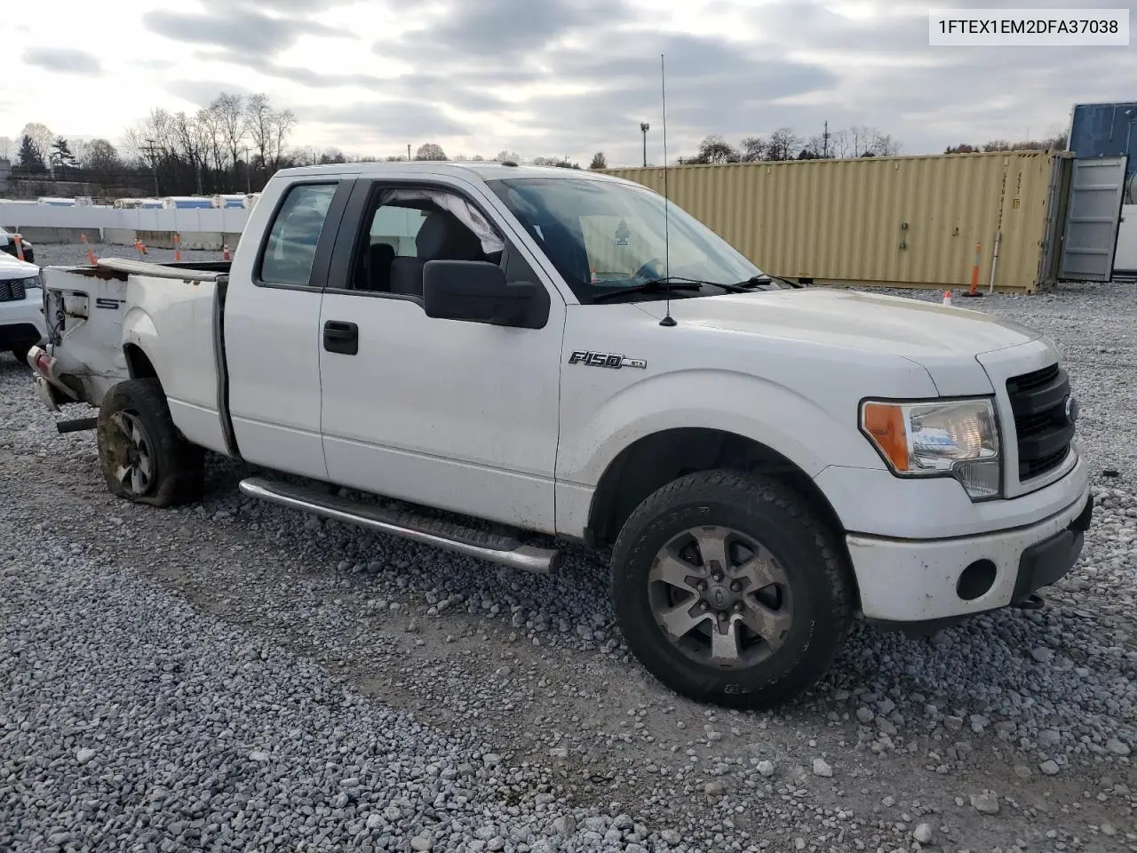 1FTEX1EM2DFA37038 2013 Ford F150 Super Cab