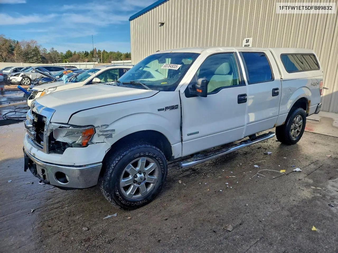 1FTFW1ET5DFB89832 2013 Ford F150 Supercrew