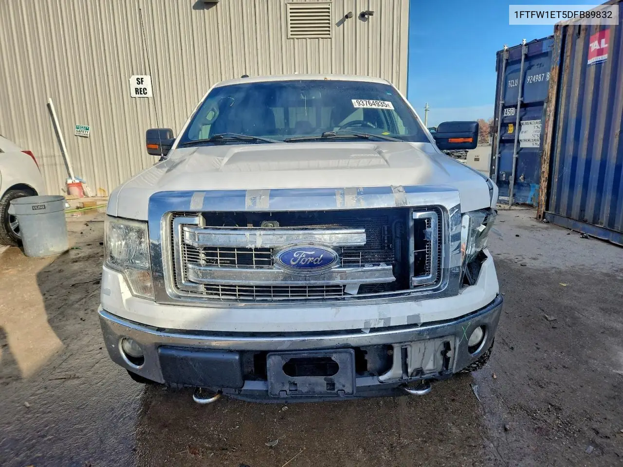 1FTFW1ET5DFB89832 2013 Ford F150 Supercrew