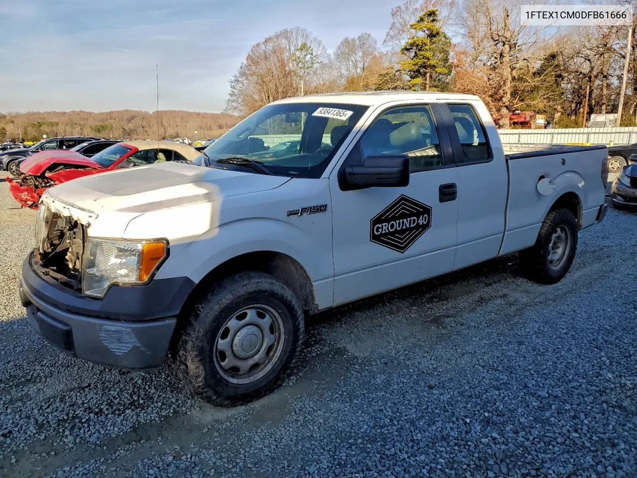 1FTEX1CM0DFB61666 2013 Ford F150 Super Cab