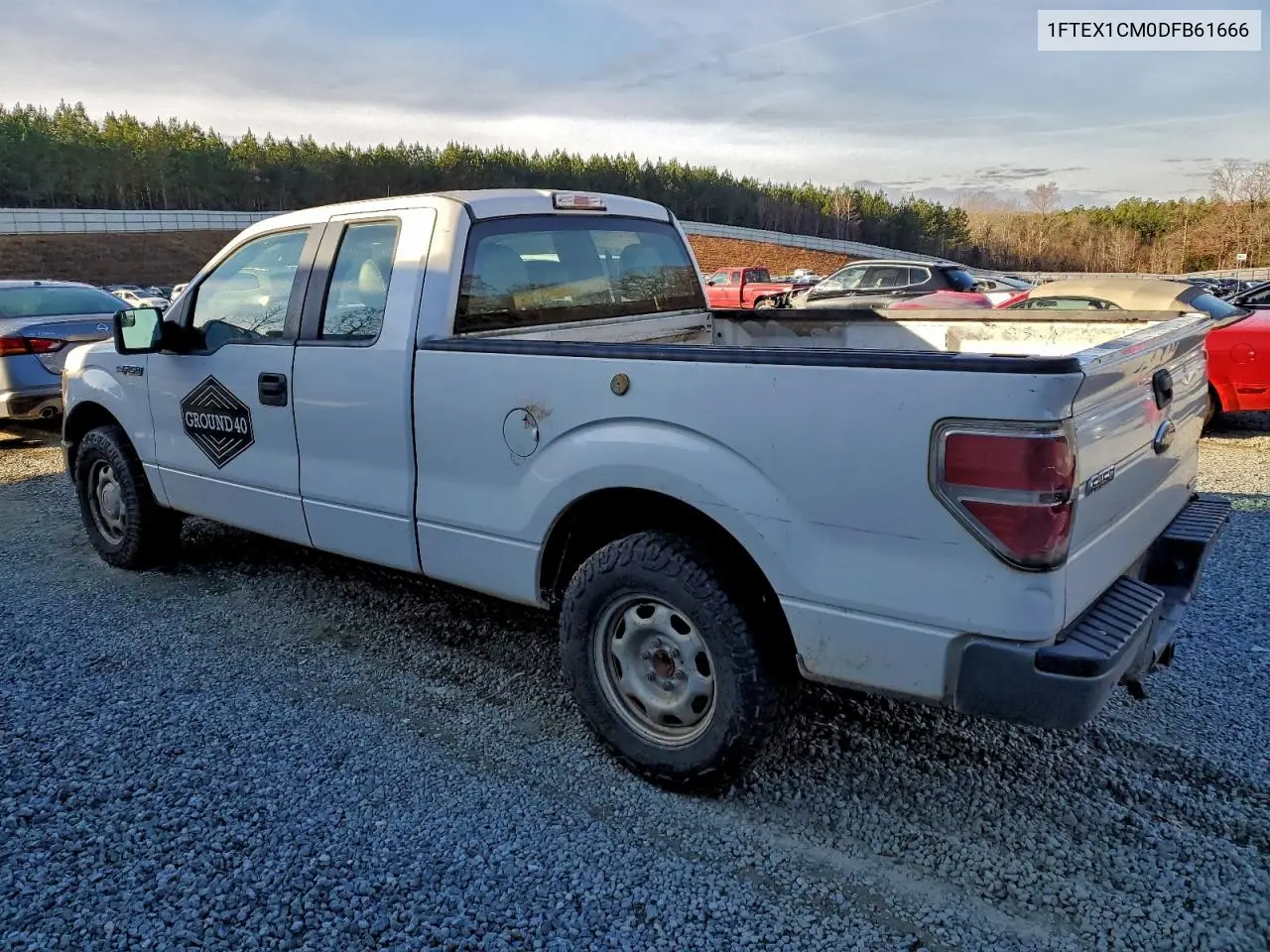 1FTEX1CM0DFB61666 2013 Ford F150 Super Cab