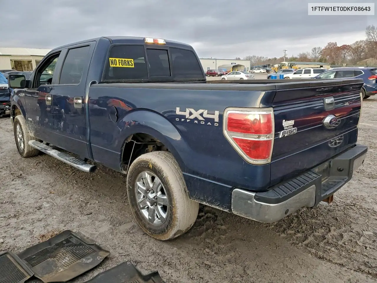 1FTFW1ET0DKF08643 2013 Ford F150 Supercrew