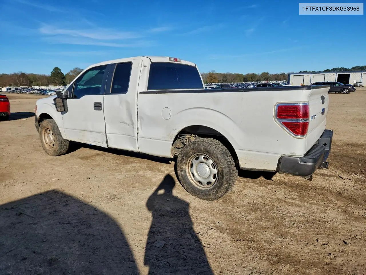 1FTFX1CF3DKG33968 2013 Ford F150 Super Cab