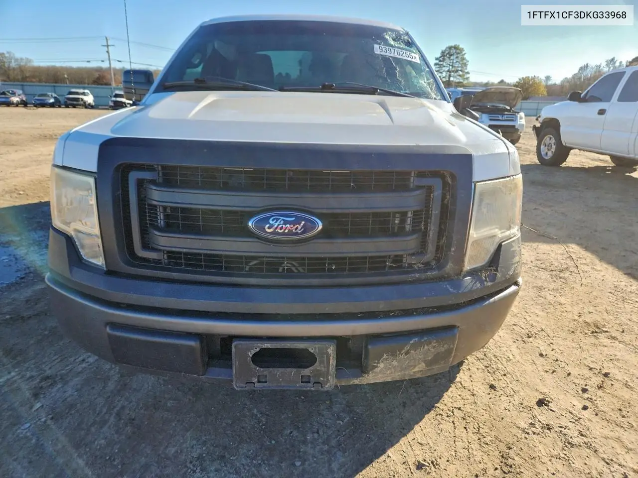 1FTFX1CF3DKG33968 2013 Ford F150 Super Cab
