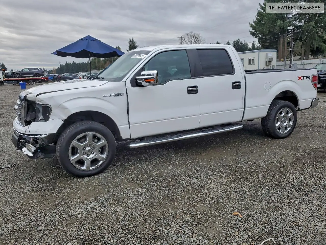 1FTFW1EF0DFA55885 2013 Ford F150 Supercrew
