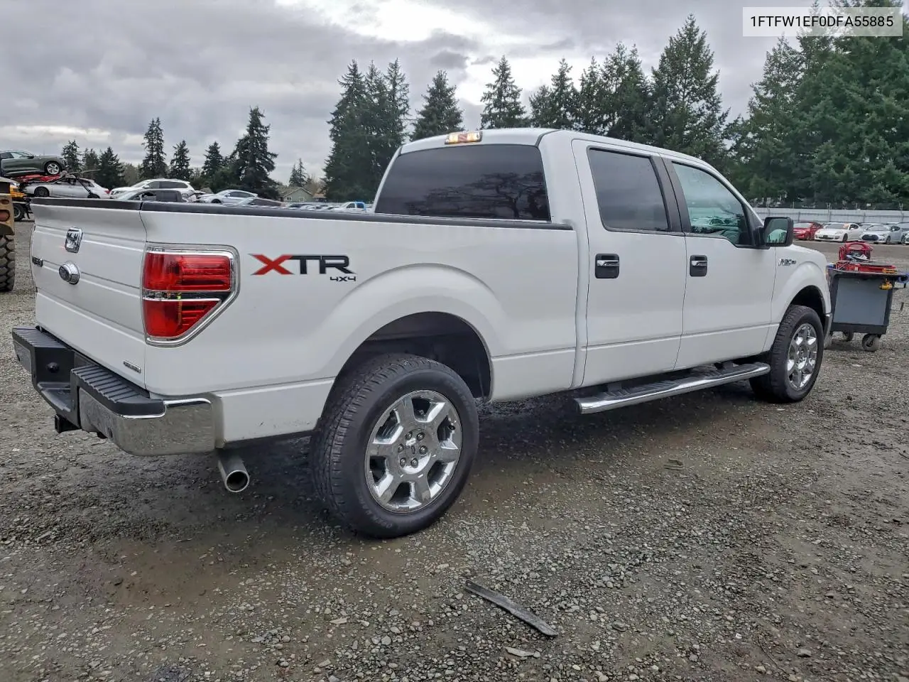 1FTFW1EF0DFA55885 2013 Ford F150 Supercrew