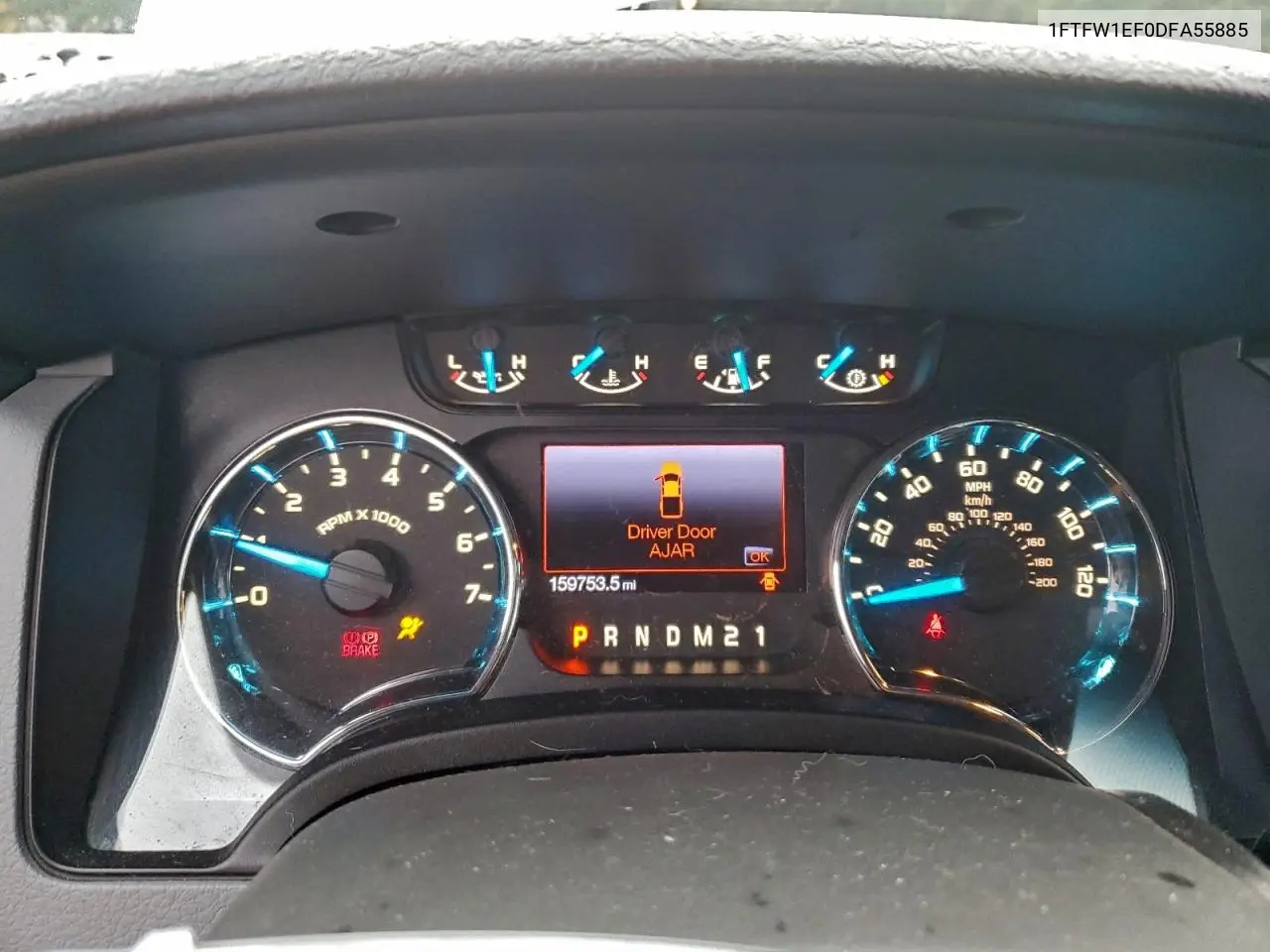 1FTFW1EF0DFA55885 2013 Ford F150 Supercrew