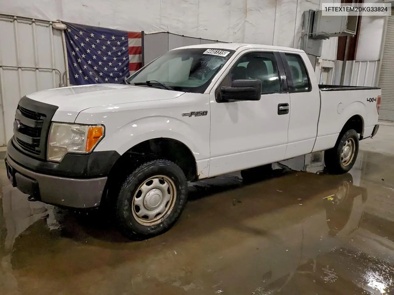 1FTEX1EM2DKG33824 2013 Ford F150 Super Cab