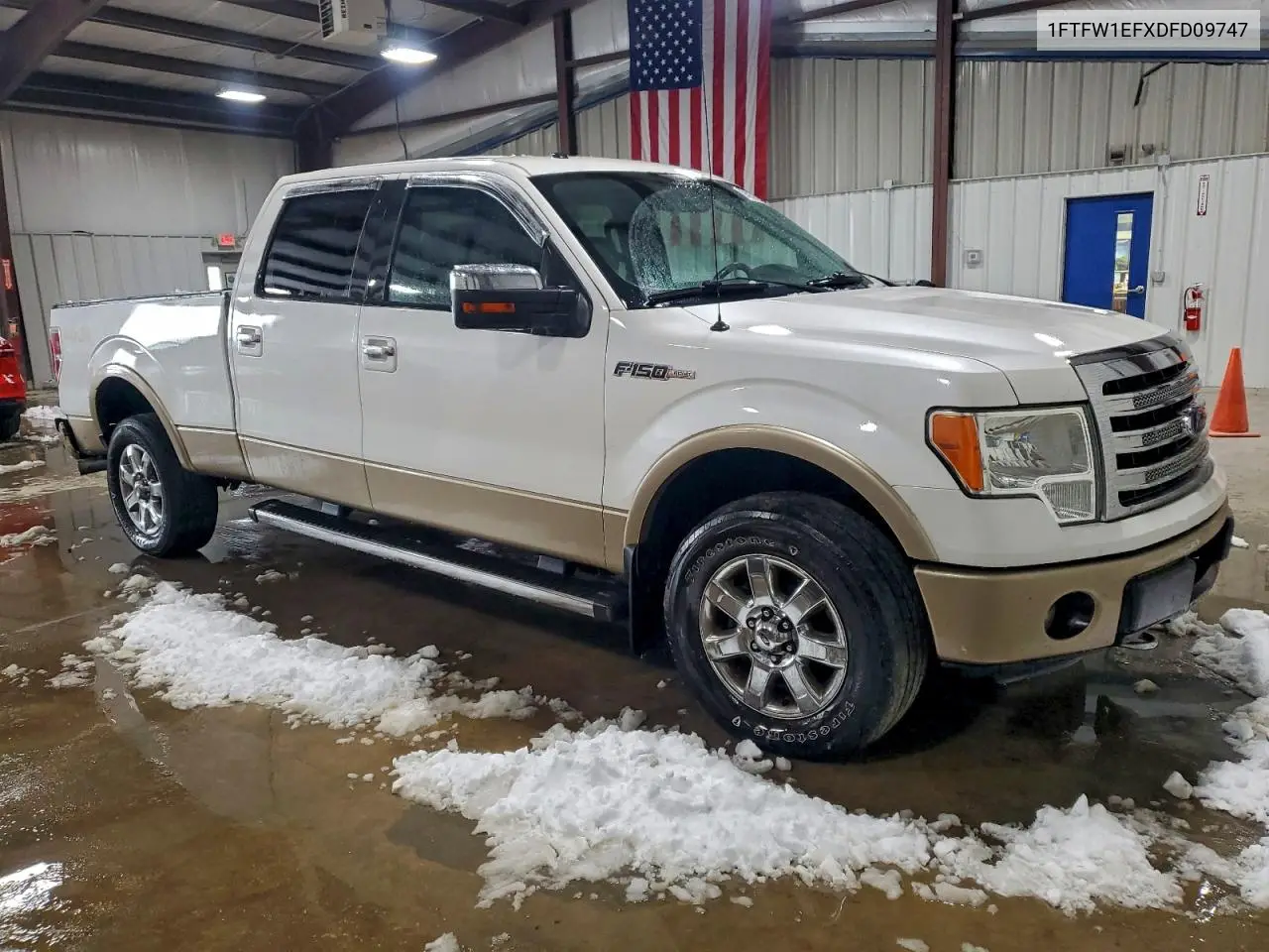 1FTFW1EFXDFD09747 2013 Ford F150 Supercrew