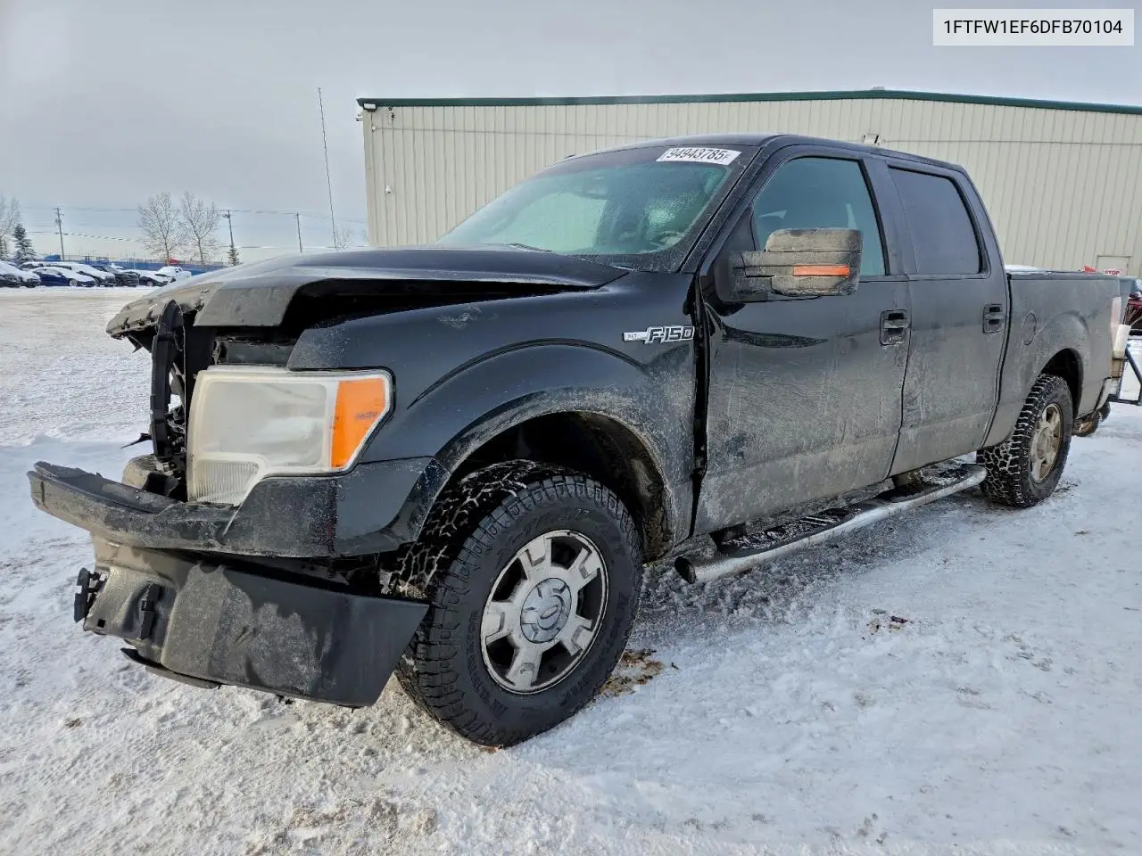 1FTFW1EF6DFB70104 2013 Ford F150 Supercrew
