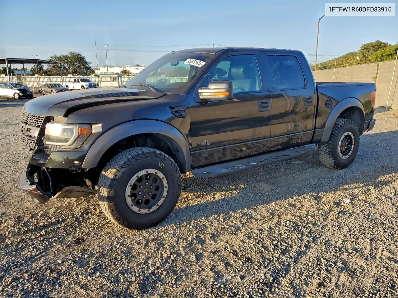 1FTFW1R60DFD83916 2013 Ford F150 Svt Raptor