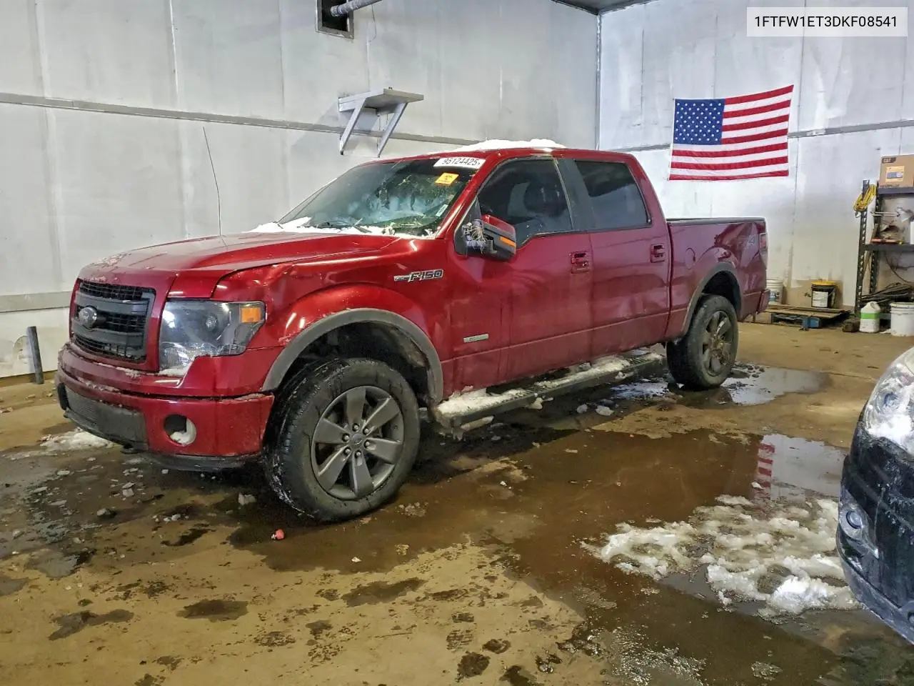 1FTFW1ET3DKF08541 2013 Ford F150 Supercrew