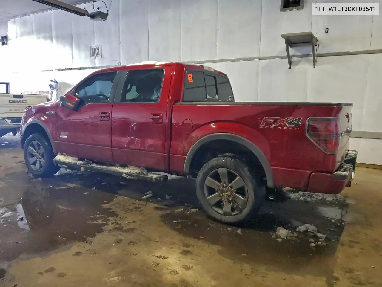 1FTFW1ET3DKF08541 2013 Ford F150 Supercrew
