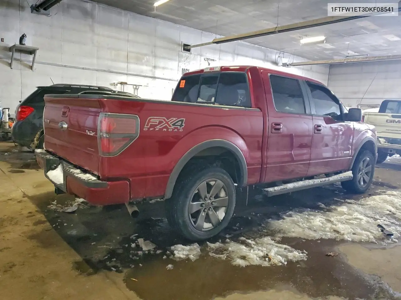 1FTFW1ET3DKF08541 2013 Ford F150 Supercrew