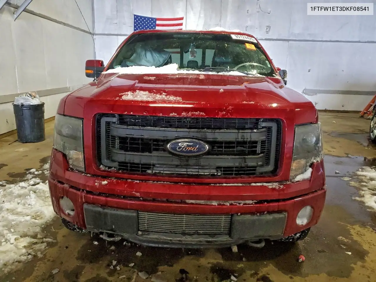 1FTFW1ET3DKF08541 2013 Ford F150 Supercrew