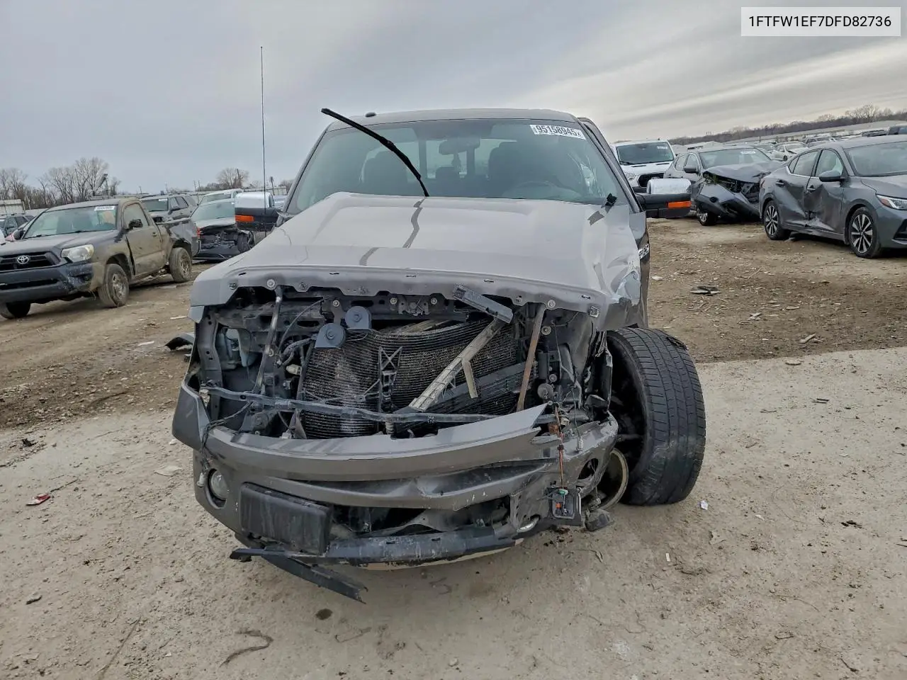 1FTFW1EF7DFD82736 2013 Ford F150 Supercrew