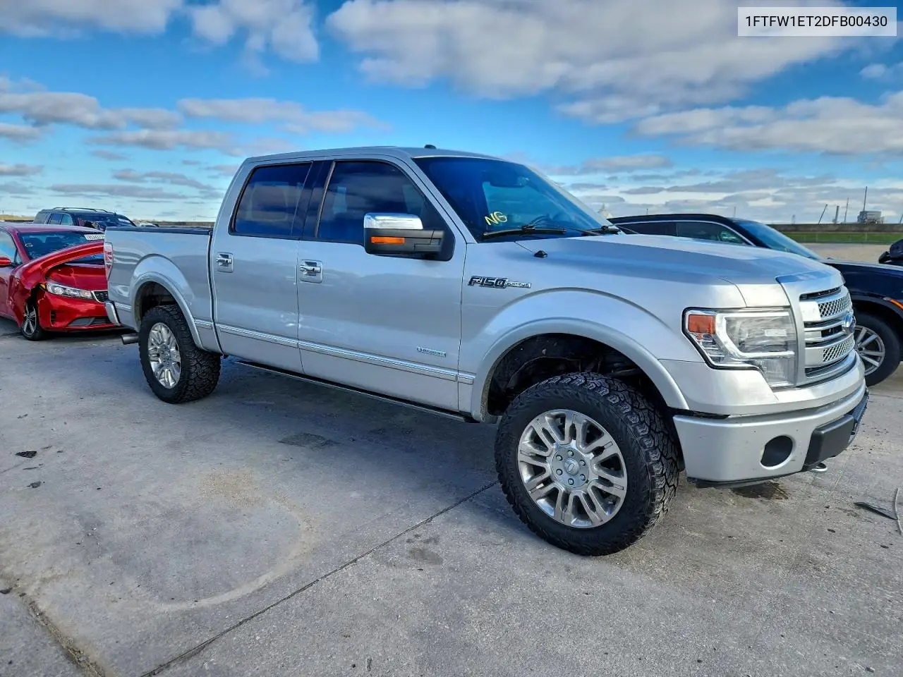 1FTFW1ET2DFB00430 2013 Ford F150 Supercrew