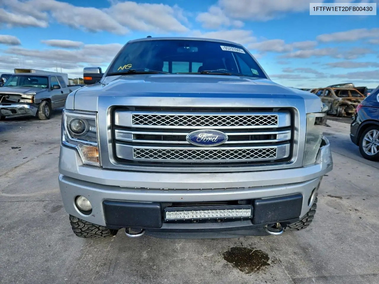 1FTFW1ET2DFB00430 2013 Ford F150 Supercrew