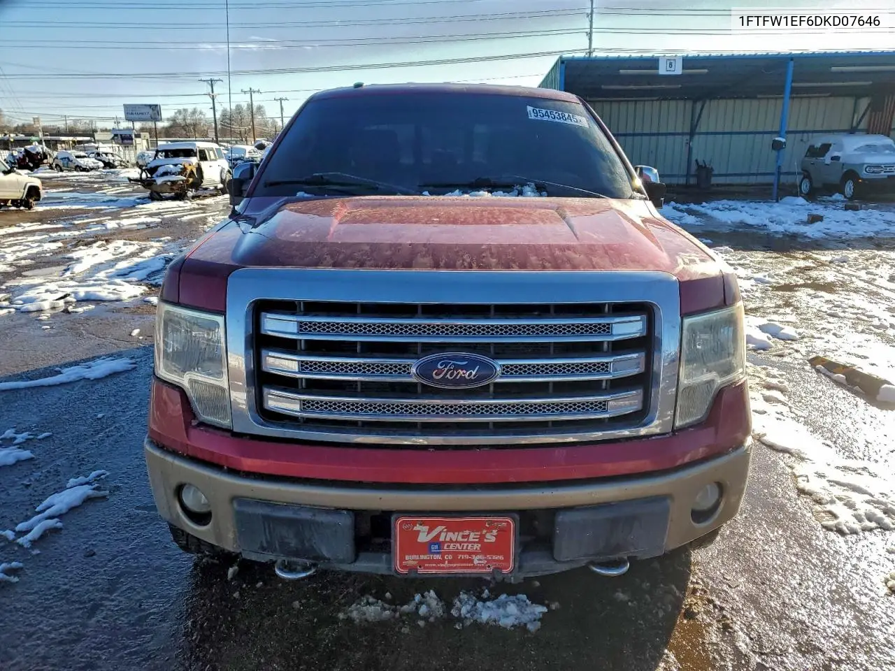 1FTFW1EF6DKD07646 2013 Ford F150 Supercrew