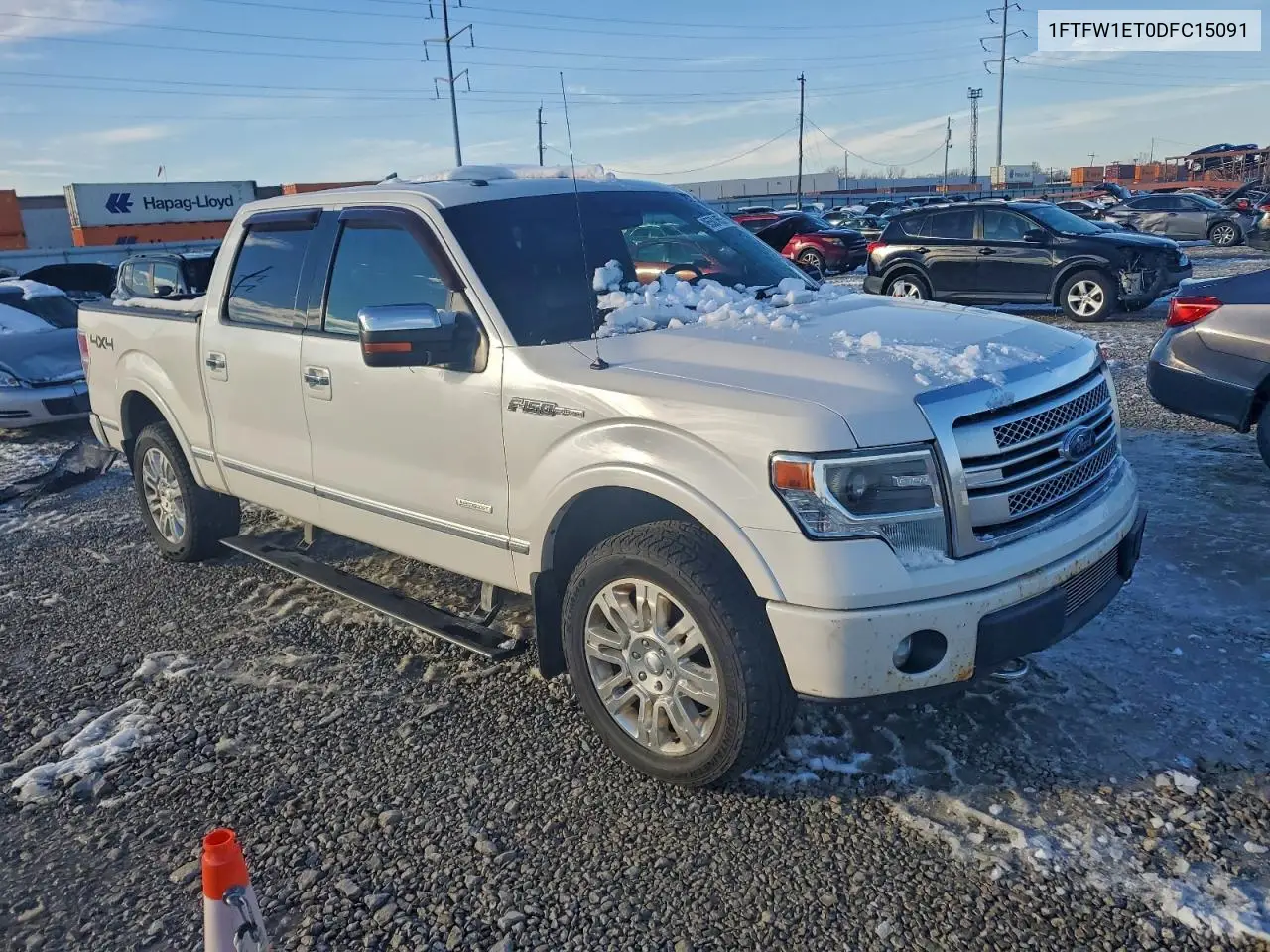 1FTFW1ET0DFC15091 2013 Ford F150 Supercrew