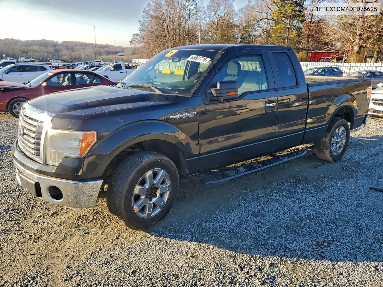 1FTEX1CM4DFD75625 2013 Ford F150 Super Cab