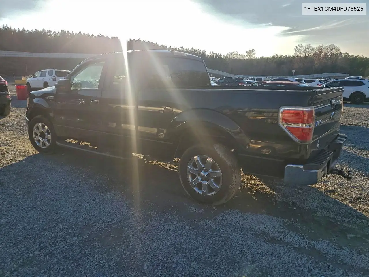 1FTEX1CM4DFD75625 2013 Ford F150 Super Cab