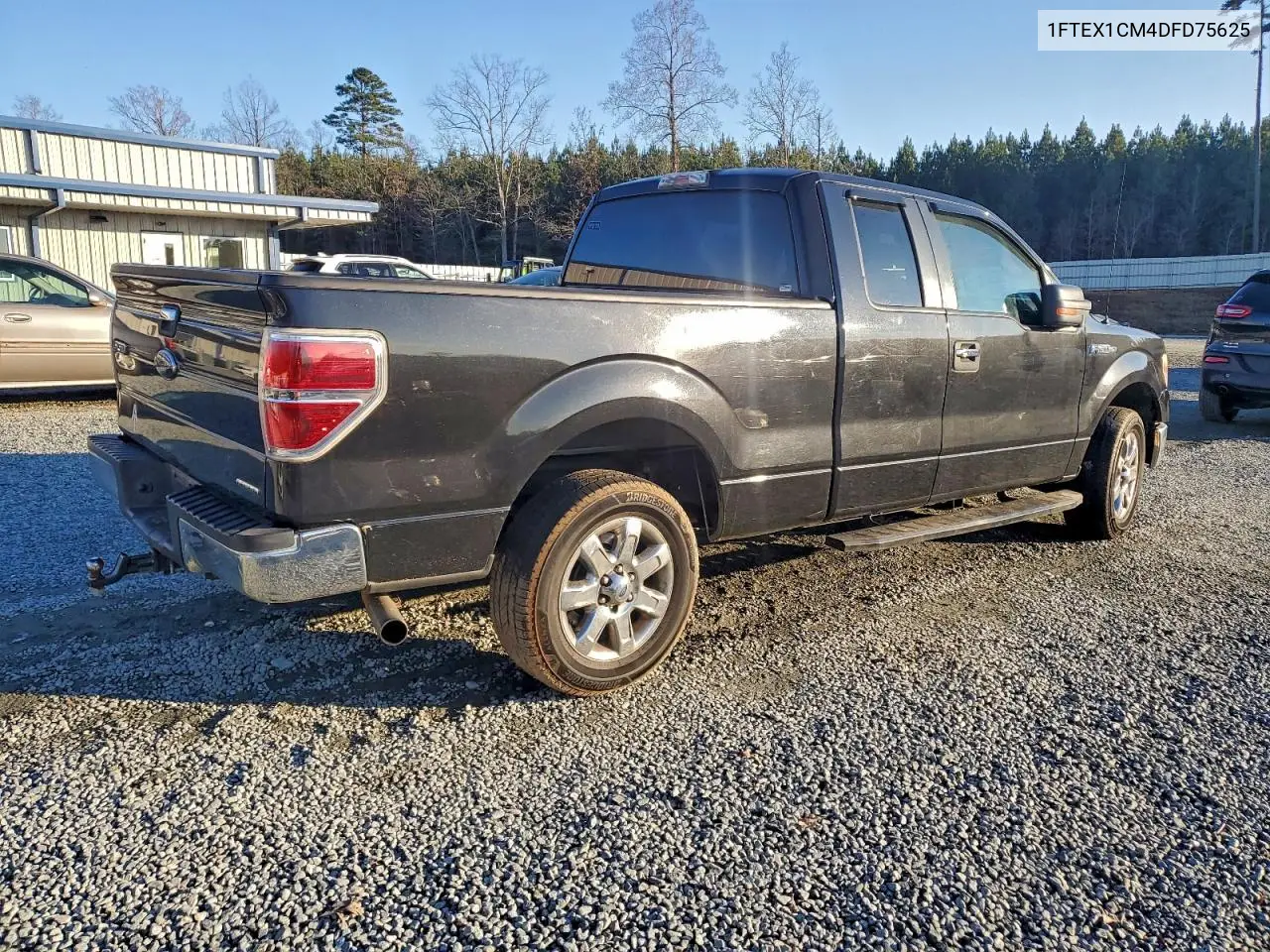 1FTEX1CM4DFD75625 2013 Ford F150 Super Cab