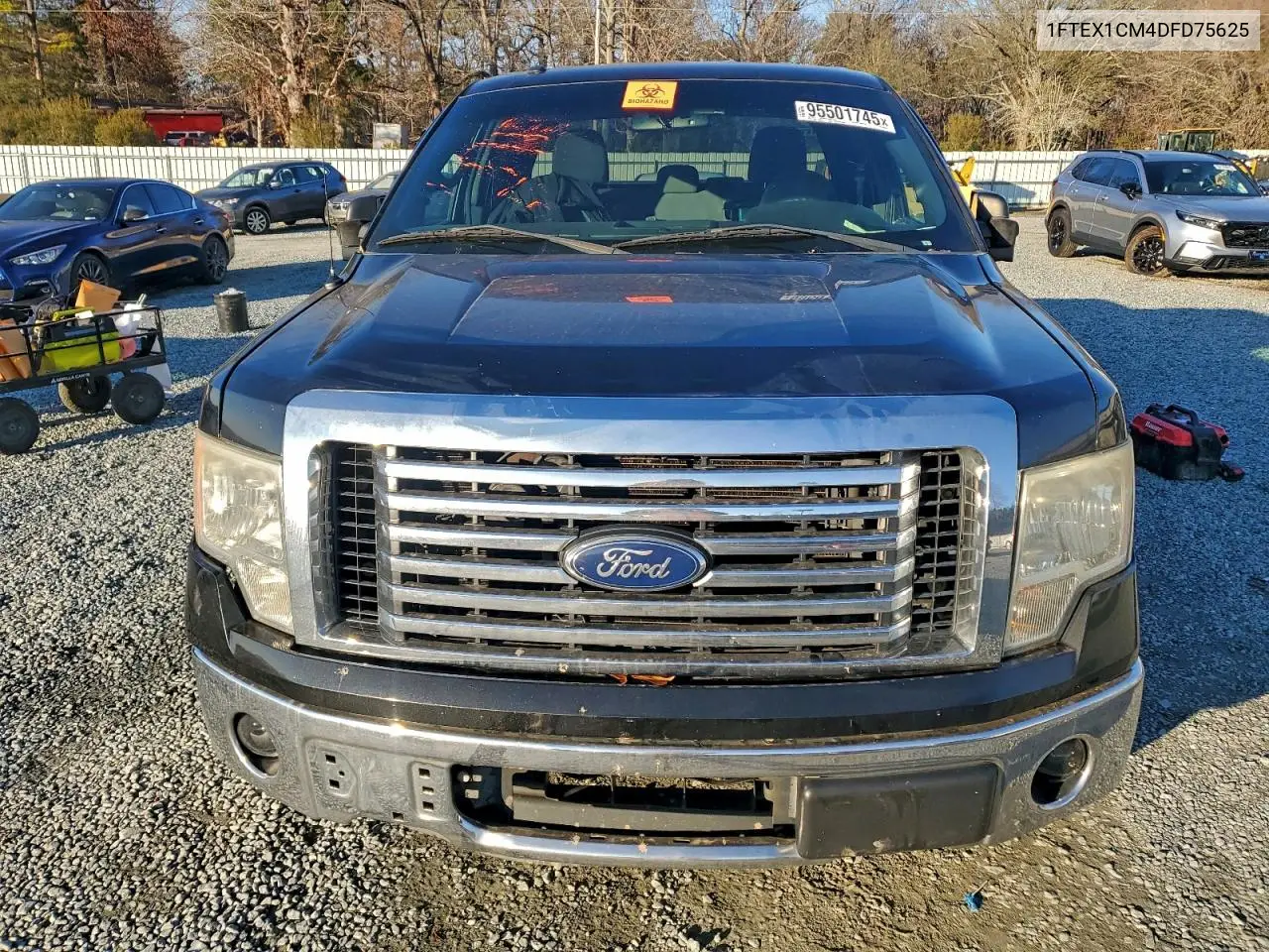 1FTEX1CM4DFD75625 2013 Ford F150 Super Cab