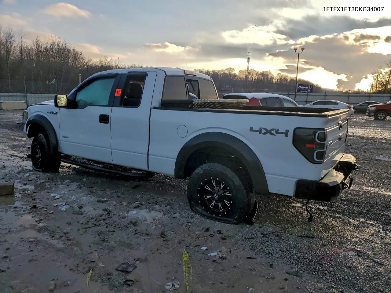 1FTFX1ET3DKG34007 2013 Ford F150 Super Cab