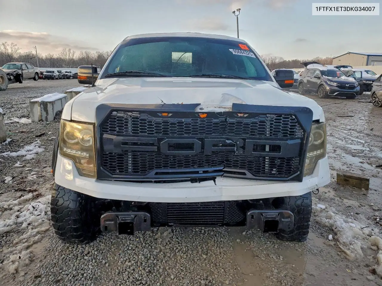 1FTFX1ET3DKG34007 2013 Ford F150 Super Cab