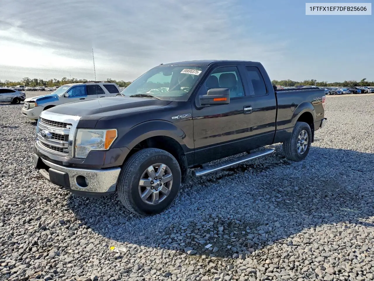 1FTFX1EF7DFB25606 2013 Ford F150 Super Cab