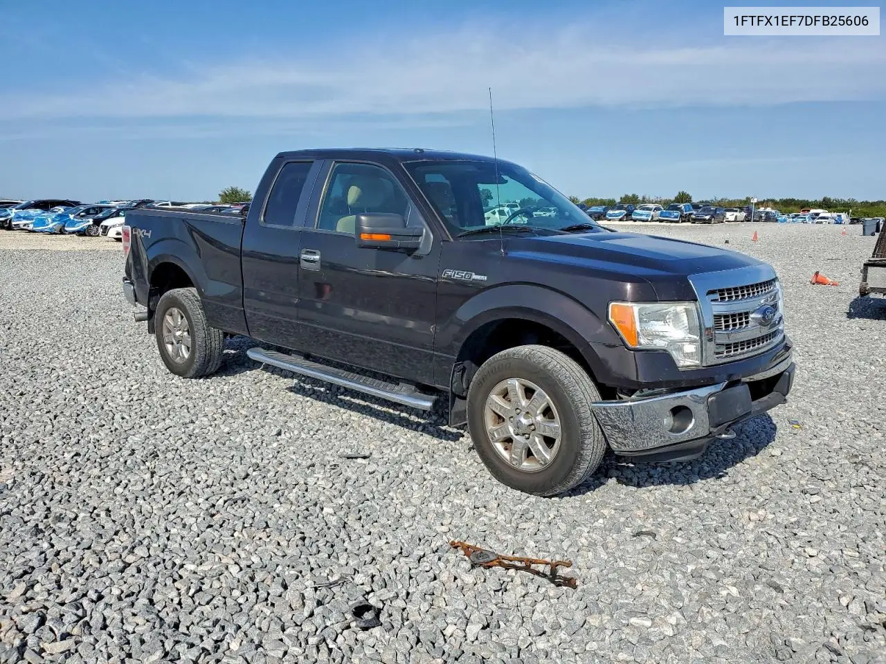 1FTFX1EF7DFB25606 2013 Ford F150 Super Cab