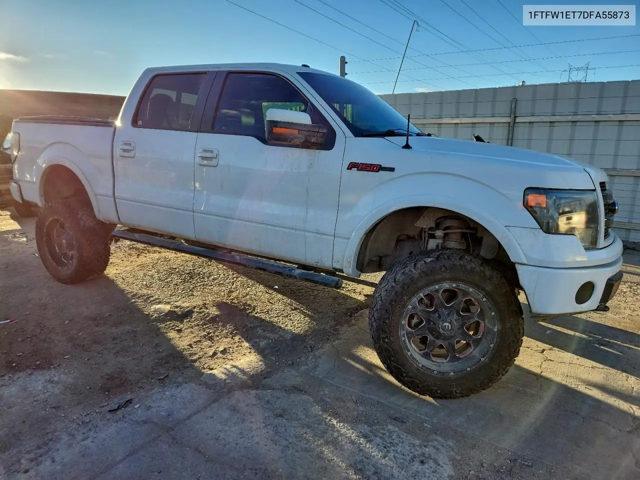 1FTFW1ET7DFA55873 2013 Ford F150 Supercrew