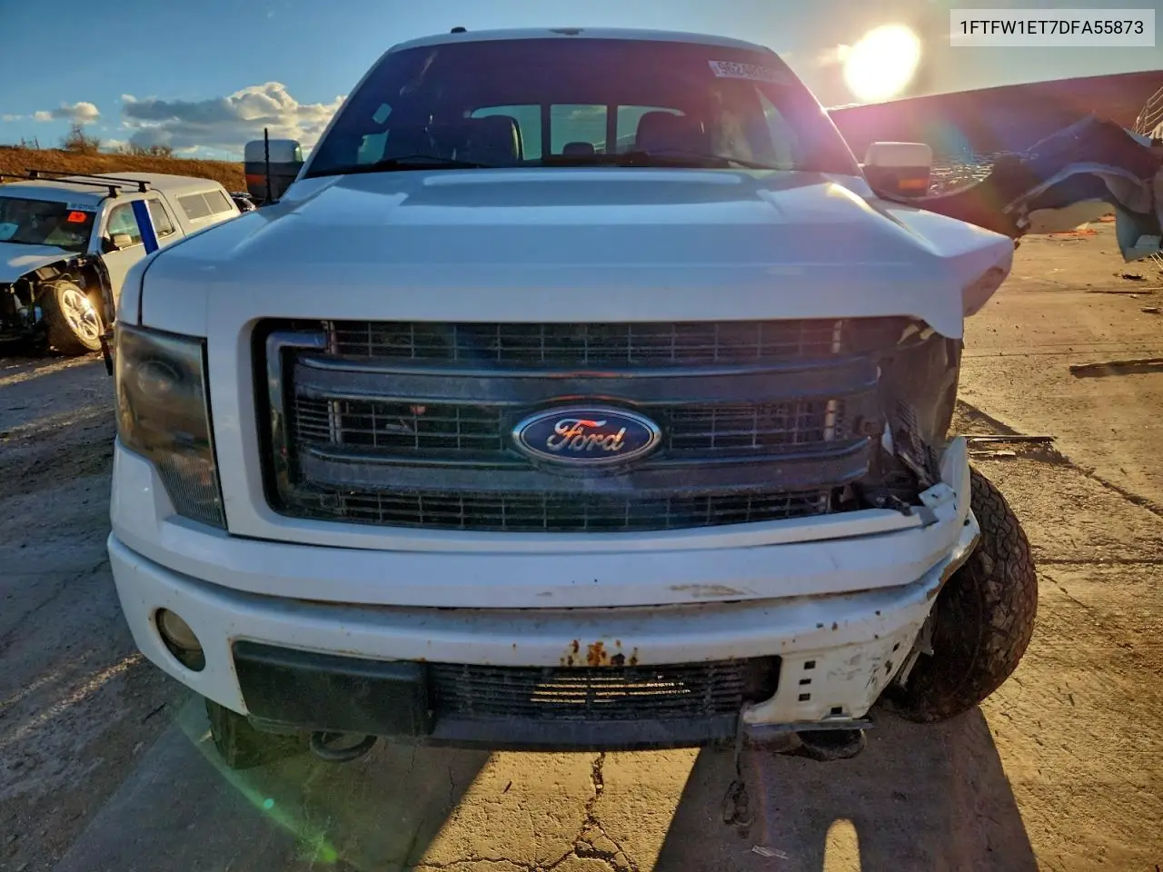 1FTFW1ET7DFA55873 2013 Ford F150 Supercrew