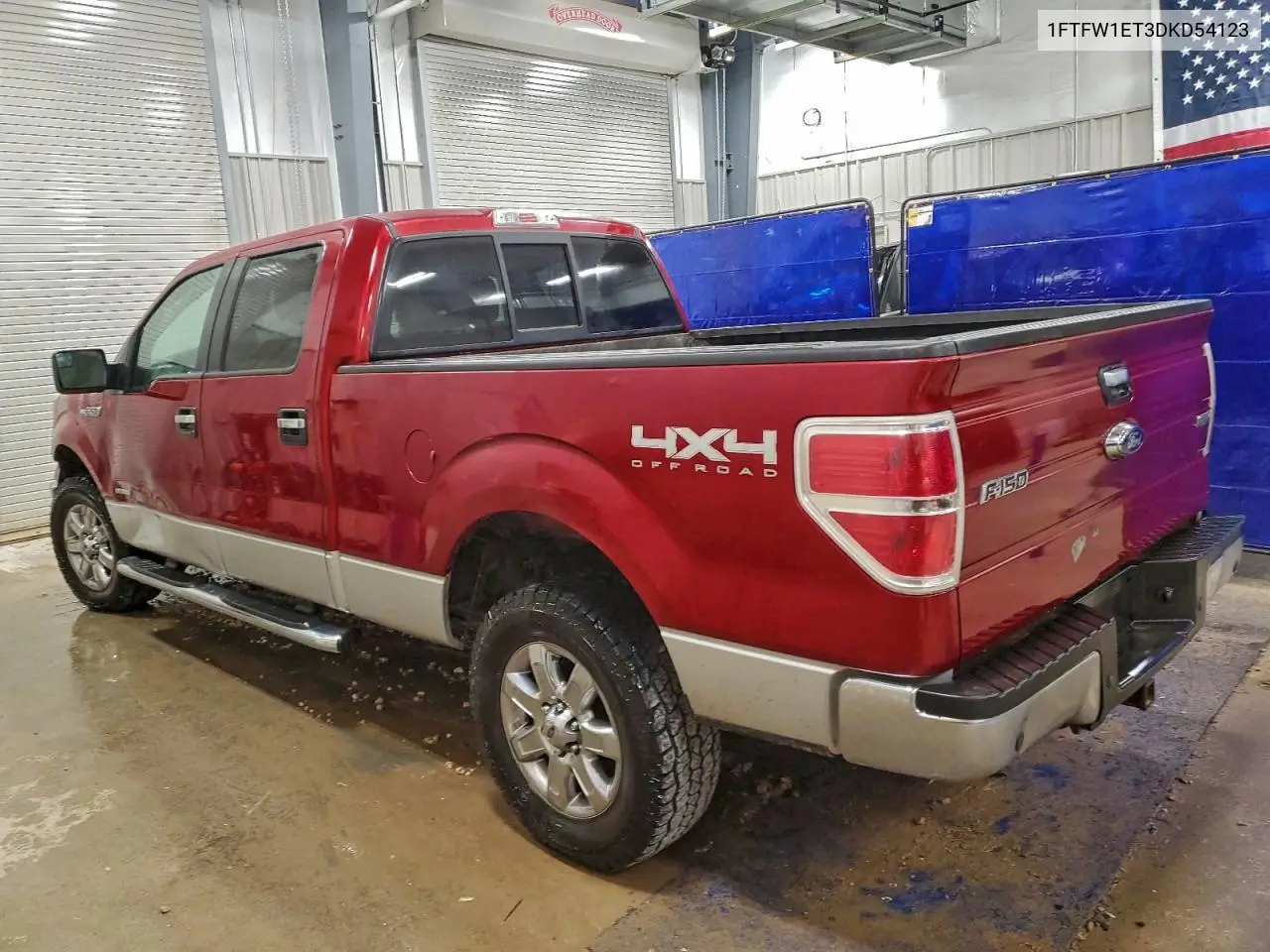 1FTFW1ET3DKD54123 2013 Ford F150 Supercrew