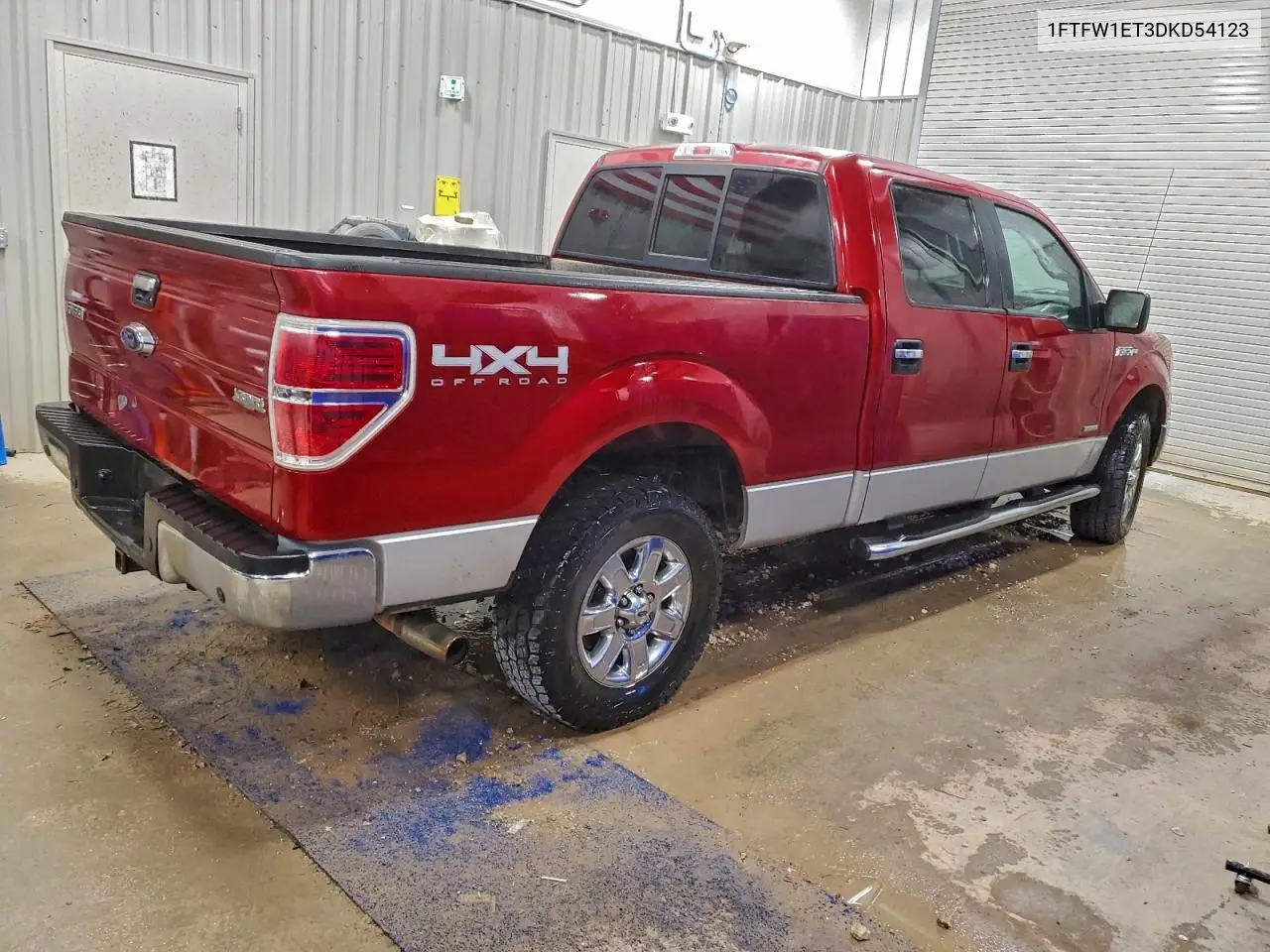 1FTFW1ET3DKD54123 2013 Ford F150 Supercrew
