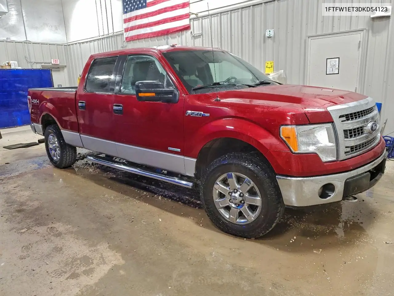 1FTFW1ET3DKD54123 2013 Ford F150 Supercrew