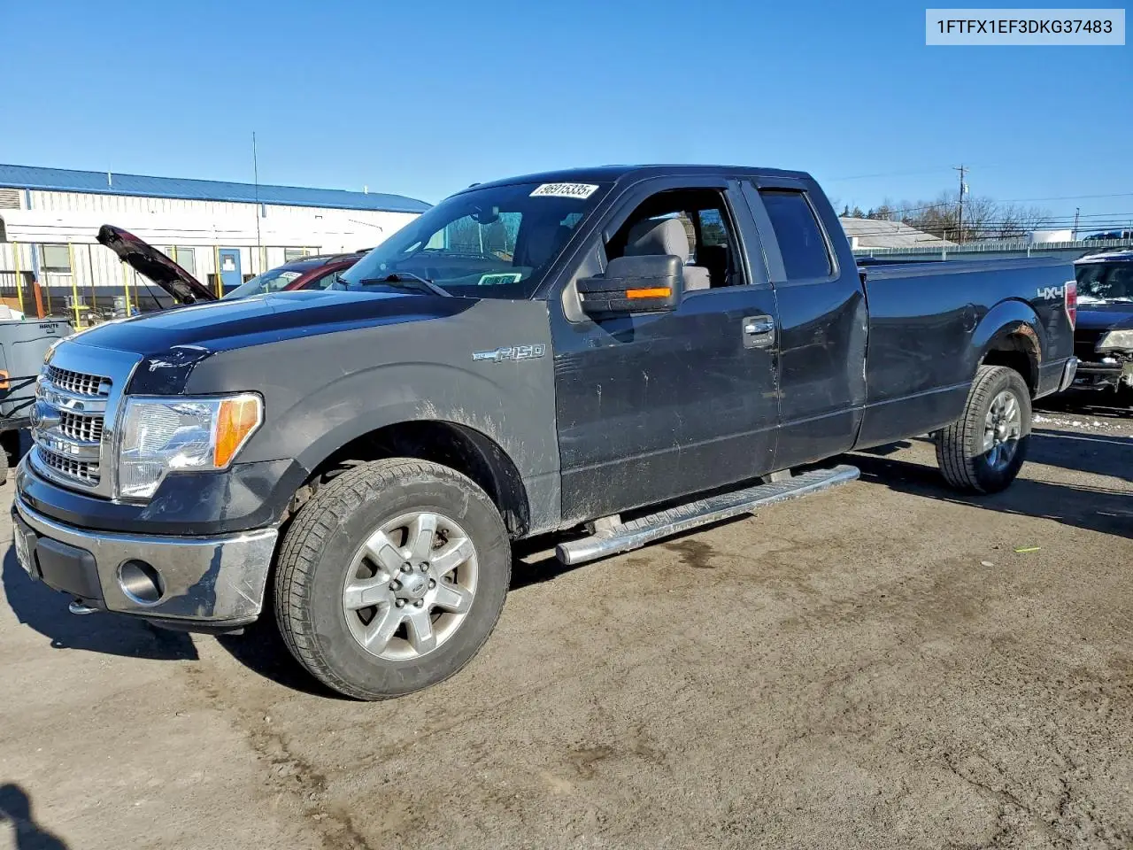1FTFX1EF3DKG37483 2013 Ford F150 Super Cab
