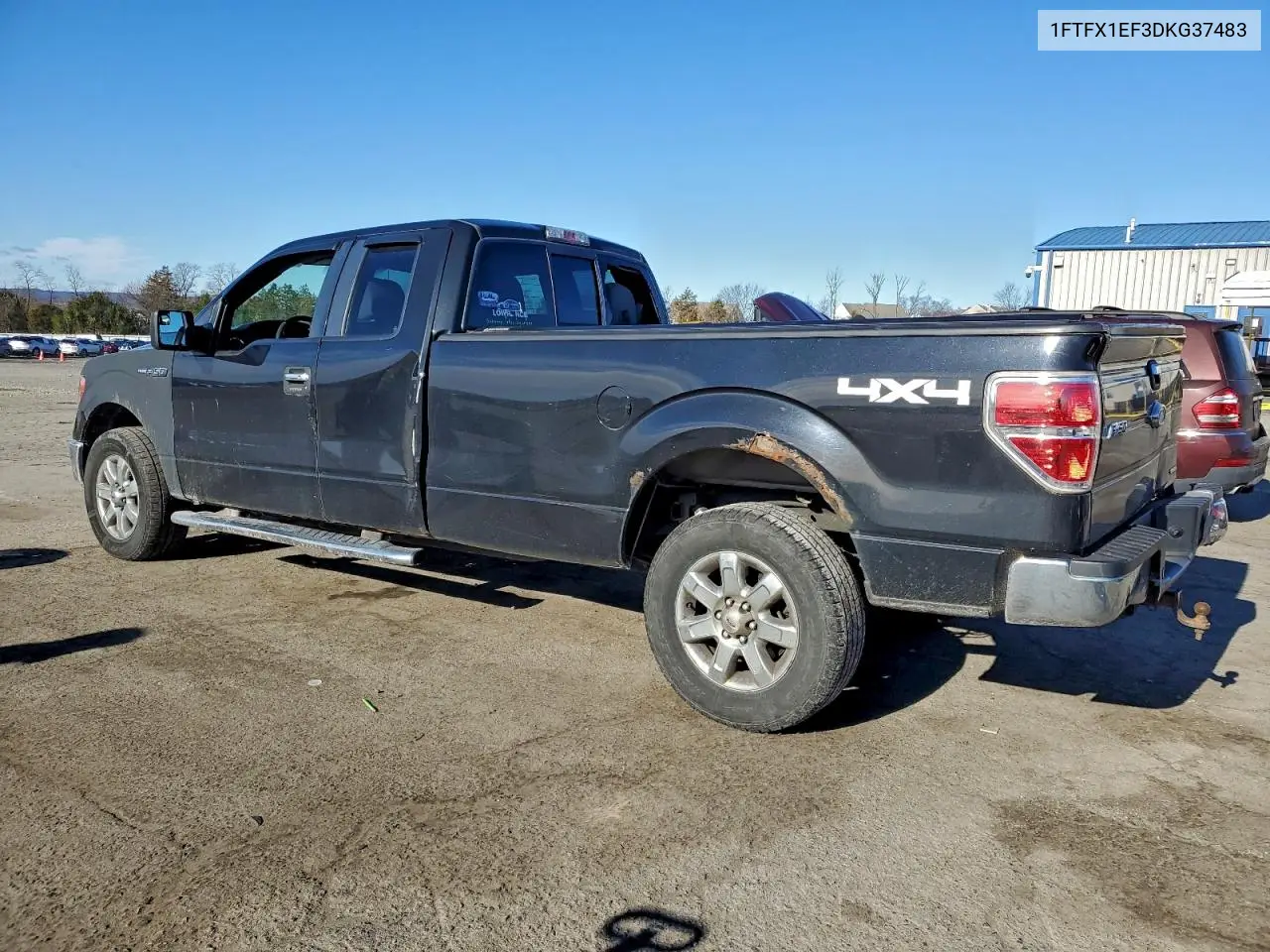 1FTFX1EF3DKG37483 2013 Ford F150 Super Cab