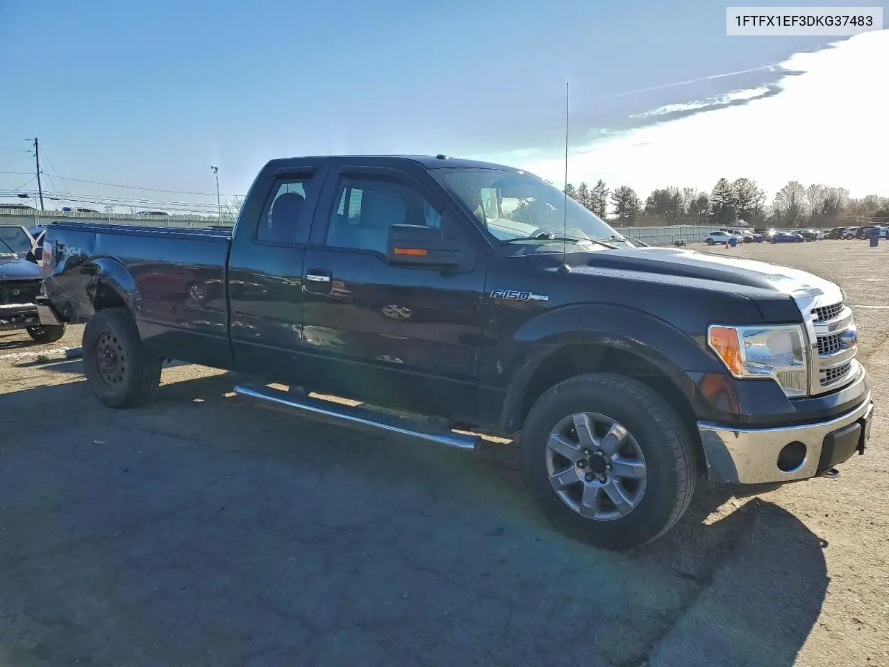 1FTFX1EF3DKG37483 2013 Ford F150 Super Cab