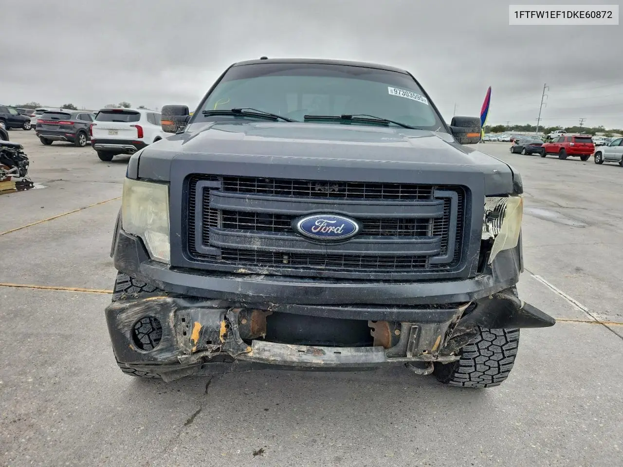 1FTFW1EF1DKE60872 2013 Ford F150 Supercrew