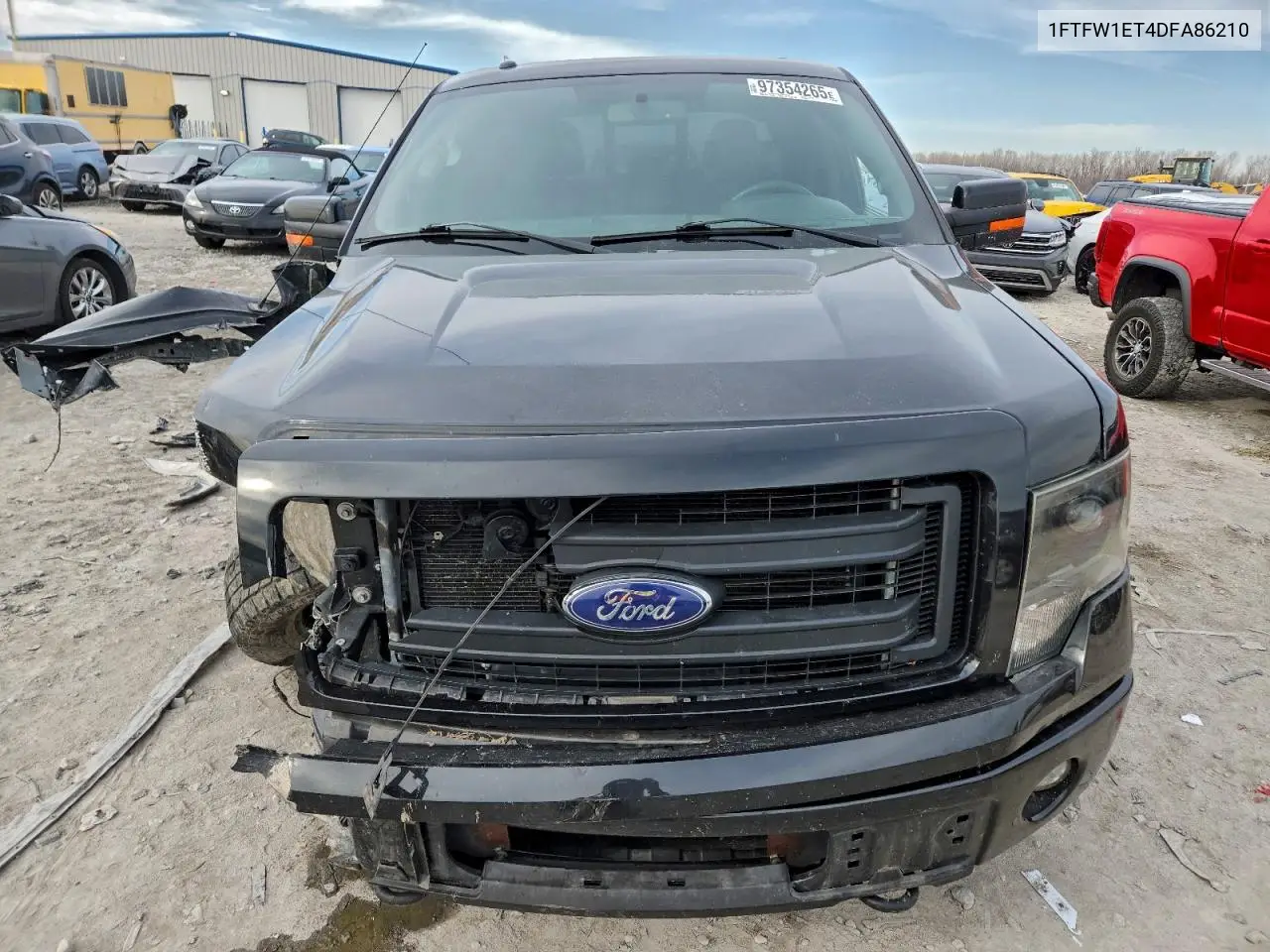 1FTFW1ET4DFA86210 2013 Ford F150 Supercrew