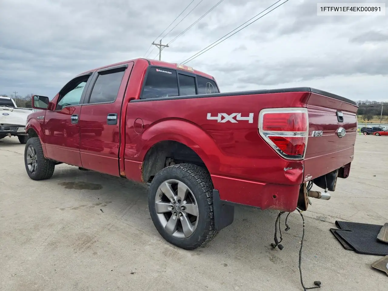 1FTFW1EF4EKD00891 2014 Ford F150 Supercrew