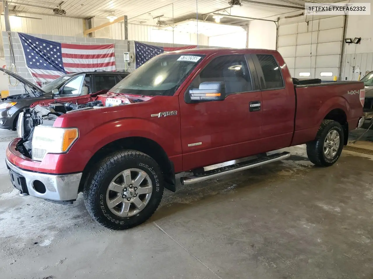 1FTFX1ETXEFA62332 2014 Ford F150 Super Cab