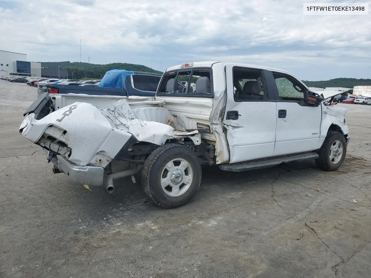 2014 Ford F150 Supercrew VIN: 1FTFW1ET0EKE13498 Lot: 62819364